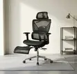 Kiti cha Ofisi cha Orthopedic Recliner chenye Footrest - 1