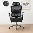 Kiti cha Ofisi cha Orthopedic Recliner chenye Footrest - 4
