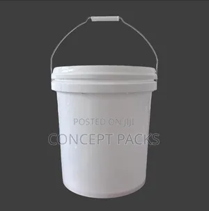 10 Litre Industrial White Bucket