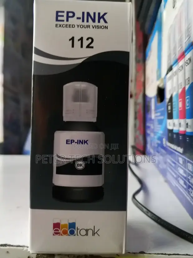 Epson 112 EP-Ink Black Ink Cartridge for L6580 - 1