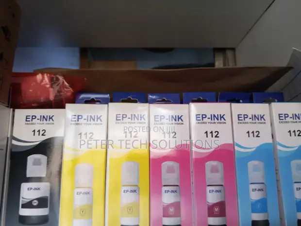 112 Epson Ink Cartridges for L15150/L15160/L15180 Printers - 1