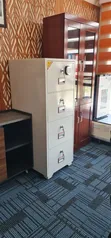 4-Drawer Fire-Resistant Vertical Filing Cabinet - 2
