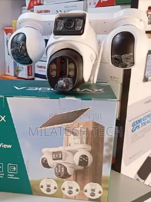 4G 4-Lens Solar Security Camera