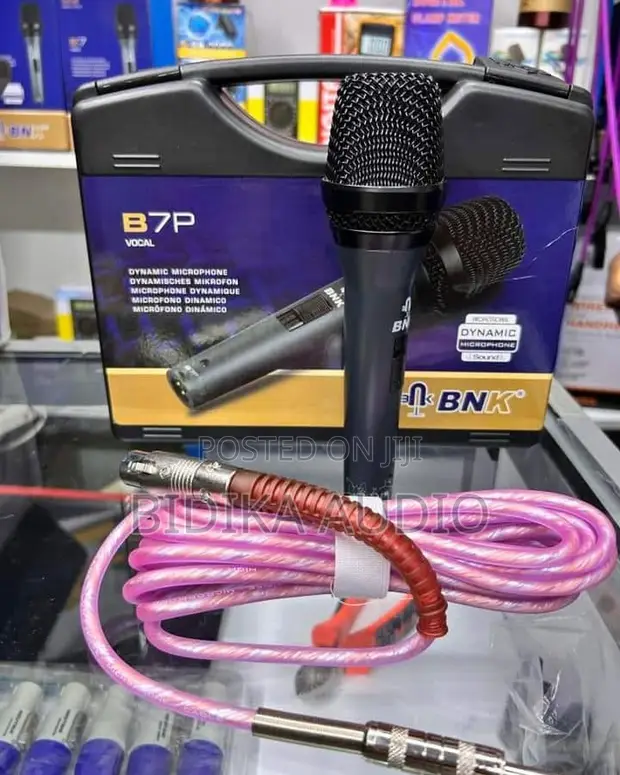 BNK B7P Vocal Dynamic Microphone Kit - 1