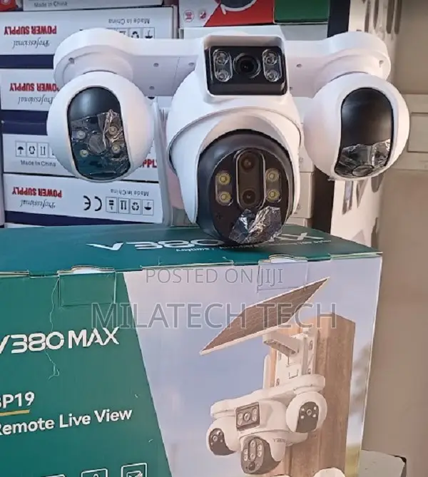 4G 4-Lens Outdoor Solar CCTV Camera - 1