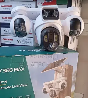 4G 4-Lens Outdoor Solar CCTV Camera
