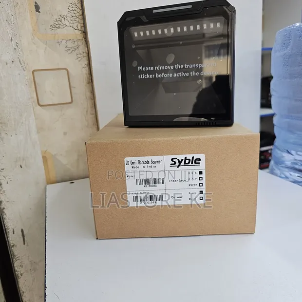 Syble XB-8808G 2D Omni Barcode Scanner | USB POS Scanner - 1