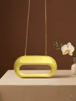 Luxury Oval Cutout Clutch Bag - 3