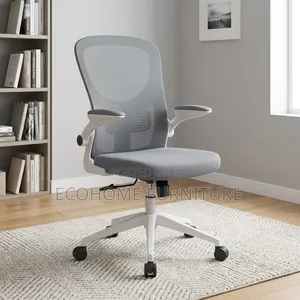 Kiti cha Ofisi cha Ergonomic Mesh - Kijivu