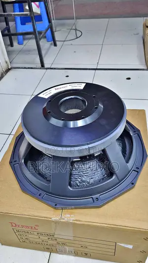 Derwel PD1890 18-Inch Heavy-Duty Cast Aluminum Subwoofer Driver