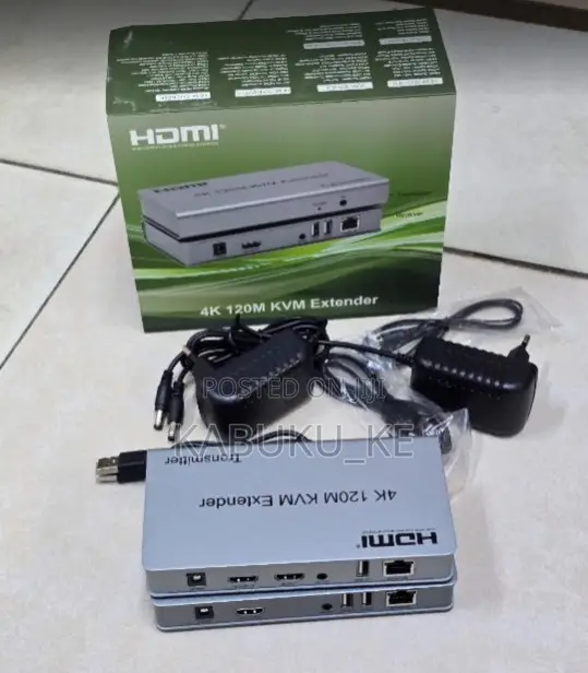HDMI KVM Extender 120m na USB kupitia Ethernet - 1