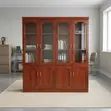 Kabati la Faili la Mahogany Milango 4 - 5