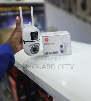 Kamera ya CCTV ya Nje ya V380 Pro Dual Lens 360° PTZ