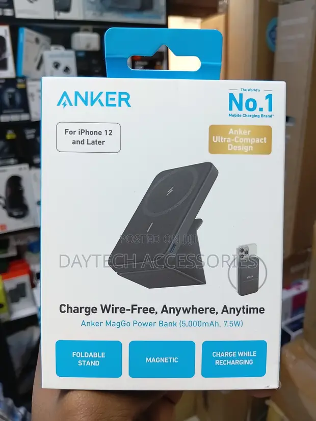 Anker 622 Magnetic Battery (MagGo) 5000mAh - Black - 1