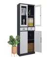 4-Door Metallic Office Cabinet - 3