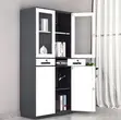 4-Door Metallic Office Cabinet - 4