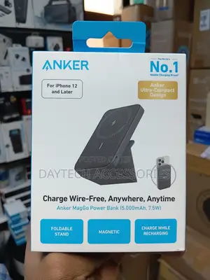 Anker 622 Magnetic Battery (MagGo) 5000mAh Powerbank Inayokunjwa