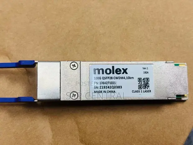 Molex 100G QSFP28 CWDM4 Transceiver Module (10km) - 1