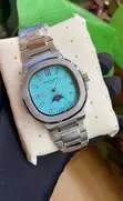 Patek Philippe Nautilus-Style Watch ya Quartz kwa Wanaume - 2