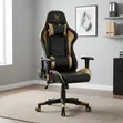 Kiti cha Michezo cha Ergonomic Executive - Nyeusi Dhahabu - 1