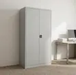 Metallic Two Door Office Storage Cabinet - 4
