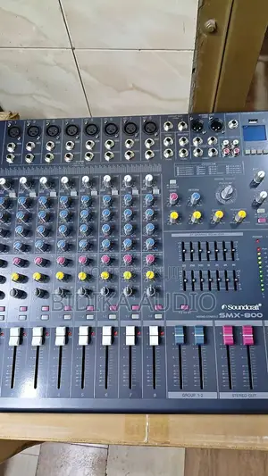 Soundcraft SMX800 8-Mic/Line Audio Mixer with USB