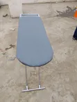 Metallic Ironing Board with Iron Rest - Grey - 2