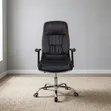 Executive High-Back Leather Office Chair - 1