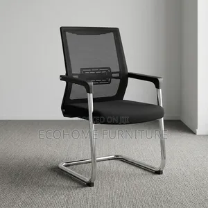 Visitor Chair - Mesh Office Chair with Chrome Cantilever Frame