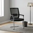 Kiti cha Wageni cha Ergonomic cha Mesh chenye Fremu ya Chuma - 1