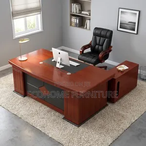 Executive L-Shaped Desk - Ofisi Kubwa ya Kazi