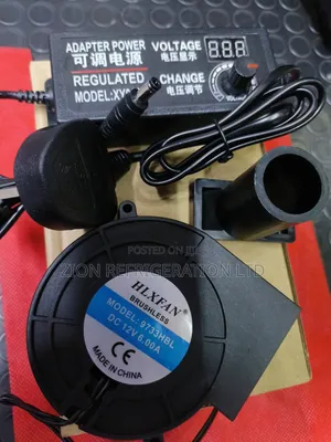 Blower Fans za DC 12V 6.00A kwa Smart Jikos za Mafuta