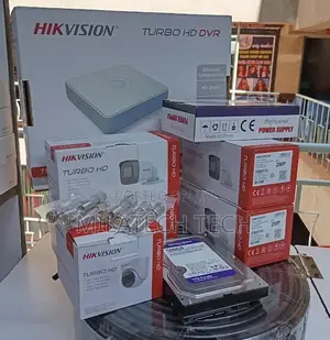 Hikvision 4CH Turbo HD CCTV Set