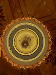Elegant Round Flush Mount Ceiling Light with Crystal Accents - 2