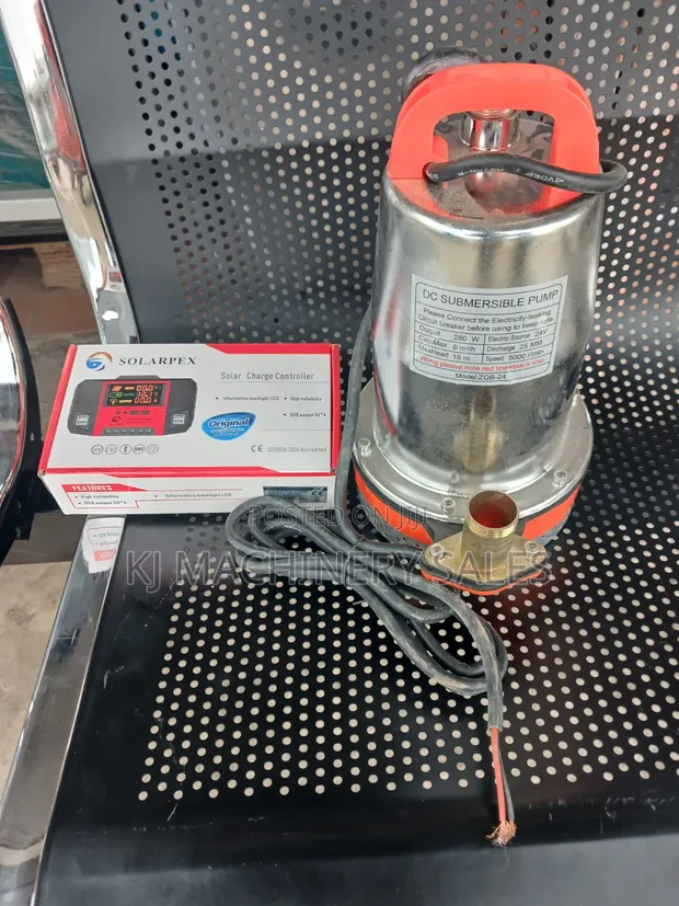 Solar Pump 18m Head with 250W Solar Panel - 1