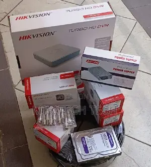 Hikvision CCTV Package Kamera 4 (1080p Night Vision)