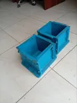 Quality Cast Iron Cube Moulds (15cm) - 2