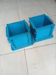 Quality Cast Iron Cube Moulds (15cm) - 3