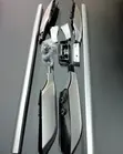 Toyota Land Cruiser Prado FJ150 Silver Roof Rails - Pair - 2