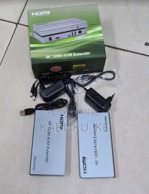 KVM Extender 120m Receiver, HDMI 4K Over Cat 6