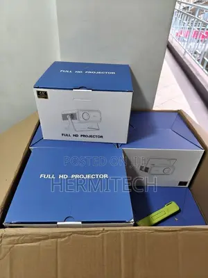 R100 4K Projector with 200-Inch Display
