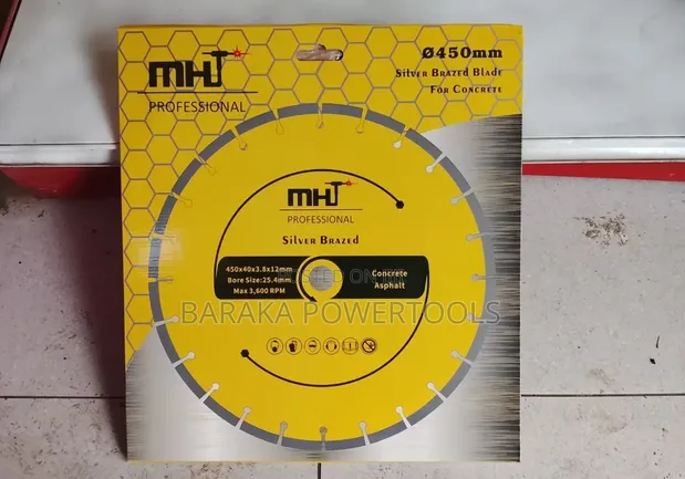 450 Mm (18-Inch) MHT Professional Silver-Brazed Diamond Saw Blade - 1