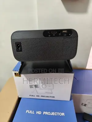 R100 Projector with 200-Inch Screen, 4K