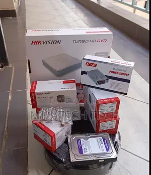 Mfumo wa CCTV Hikvision Kamera 4 wa 1080P
