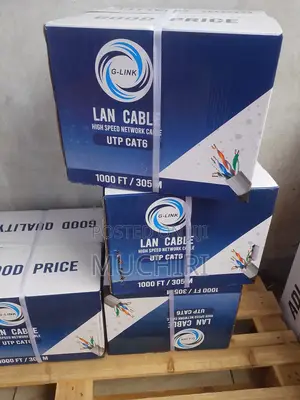 GLINK Outdoor Ethernet Cable for CCTV - Cat 6, 305M
