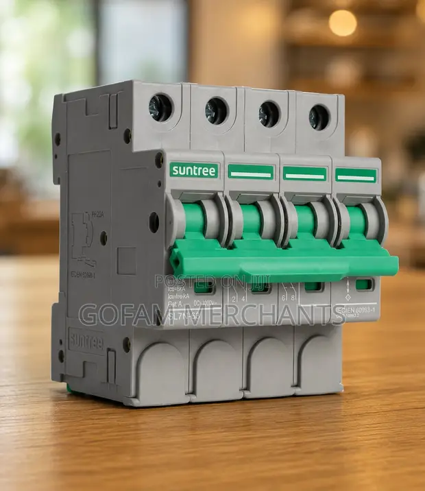 Suntree SL7N-63 4P DC Circuit Breaker 6kA - 1