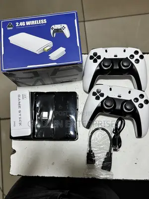 TV Game Stick Lite 2.4G Wireless Gaming System with Dual Controllers