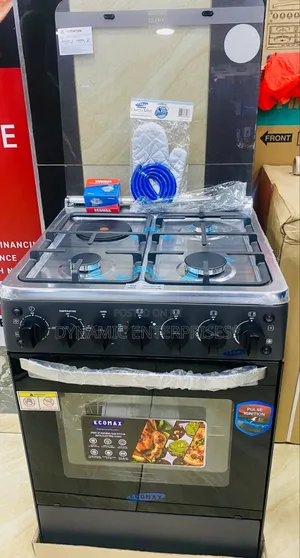 Ecomax 60x60 Electric Oven with Turbo Fan & Gas Sensor