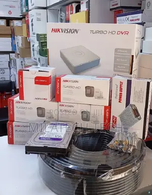 Hikvision 8CH CCTV Kit with 8 Cameras & Accessories