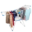 Foldable Clothes Drying Rack with Hanger Rail - 2